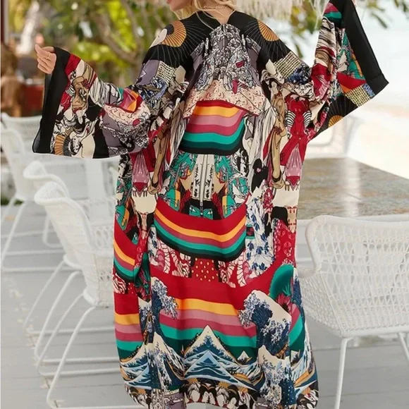 Wave Kimono - Picture 3 of 11